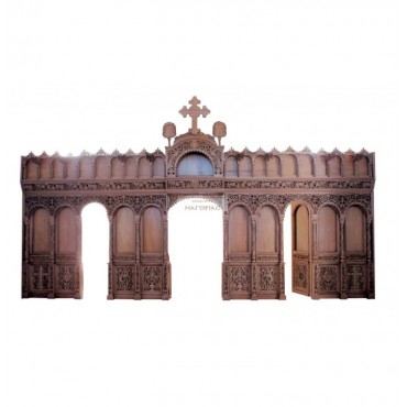 Byzantine temple template perforated